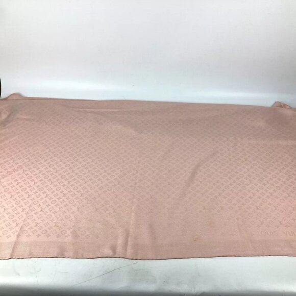 LOUIS VUITTON Monogram Shawl-Evermore Large format Stole / Shawl - Picture 9 of 12